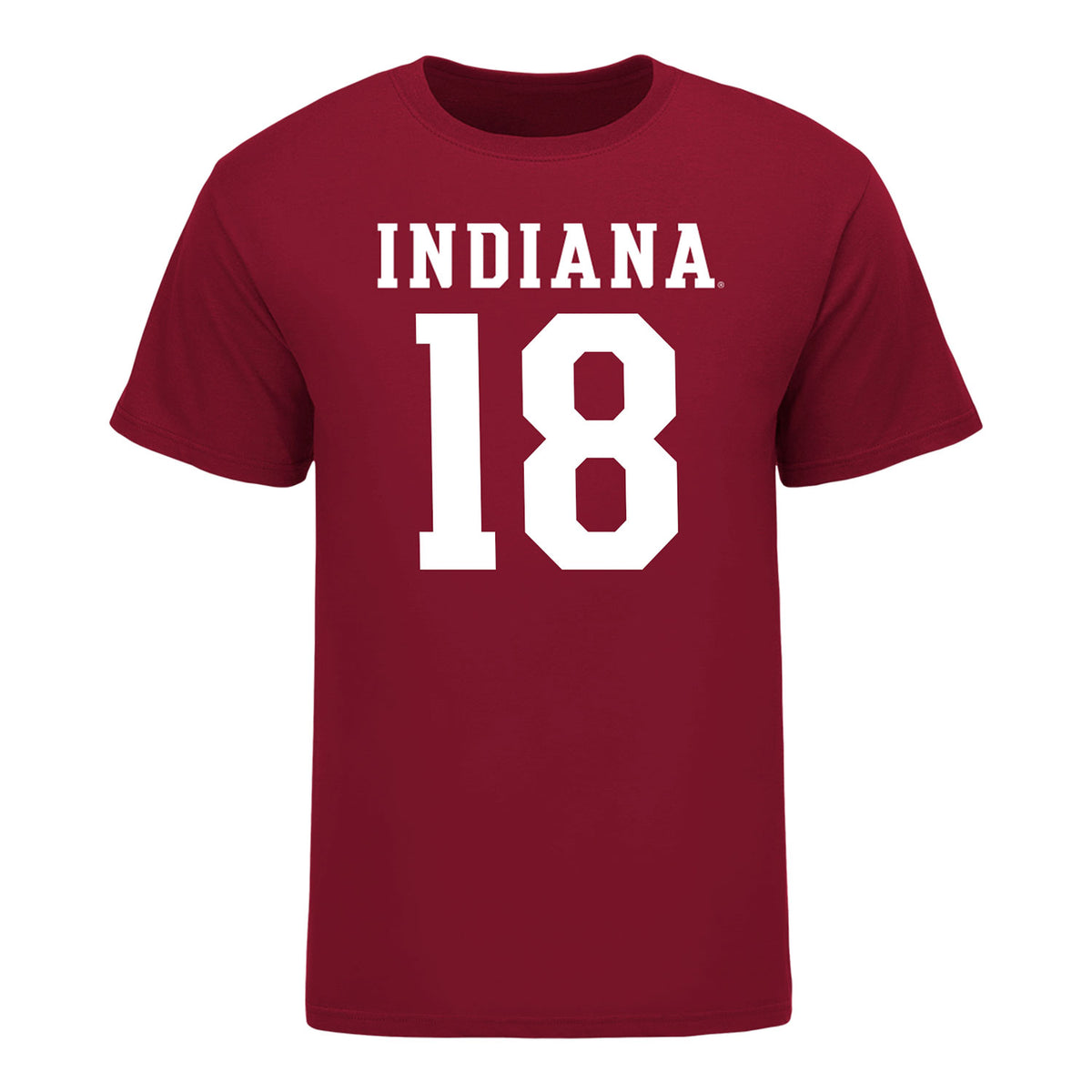 Indiana Hoosiers #18 Andrew Turvy Student Athlete Football T-Shirt