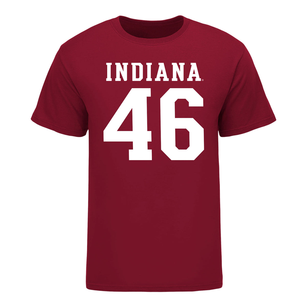 Indiana Hoosiers #46 Isaiah Jones Student Athlete Football T-Shirt