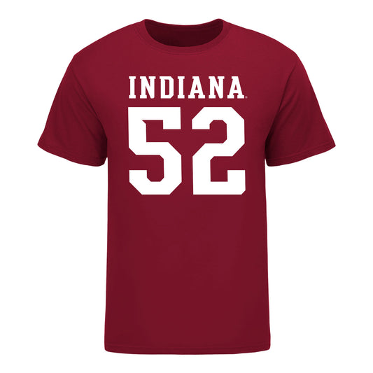 Indiana Hoosiers #52 Clayton Allen Student Athlete Football T-Shirt