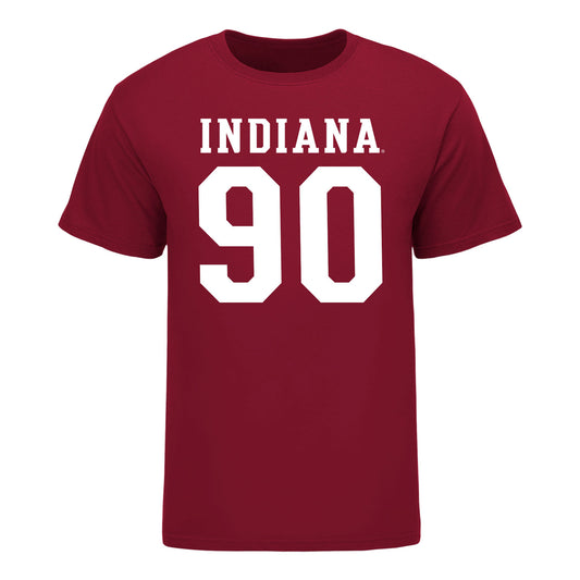 Indiana Hoosiers #90 Joshua Placzek Student Athlete Football T-Shirt