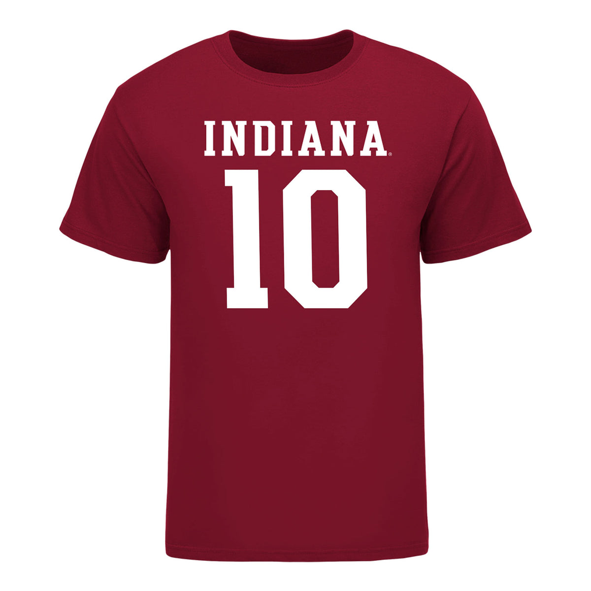 Indiana Hoosiers #10 Ryan Gandy Student Athlete Football T-Shirt - Front View