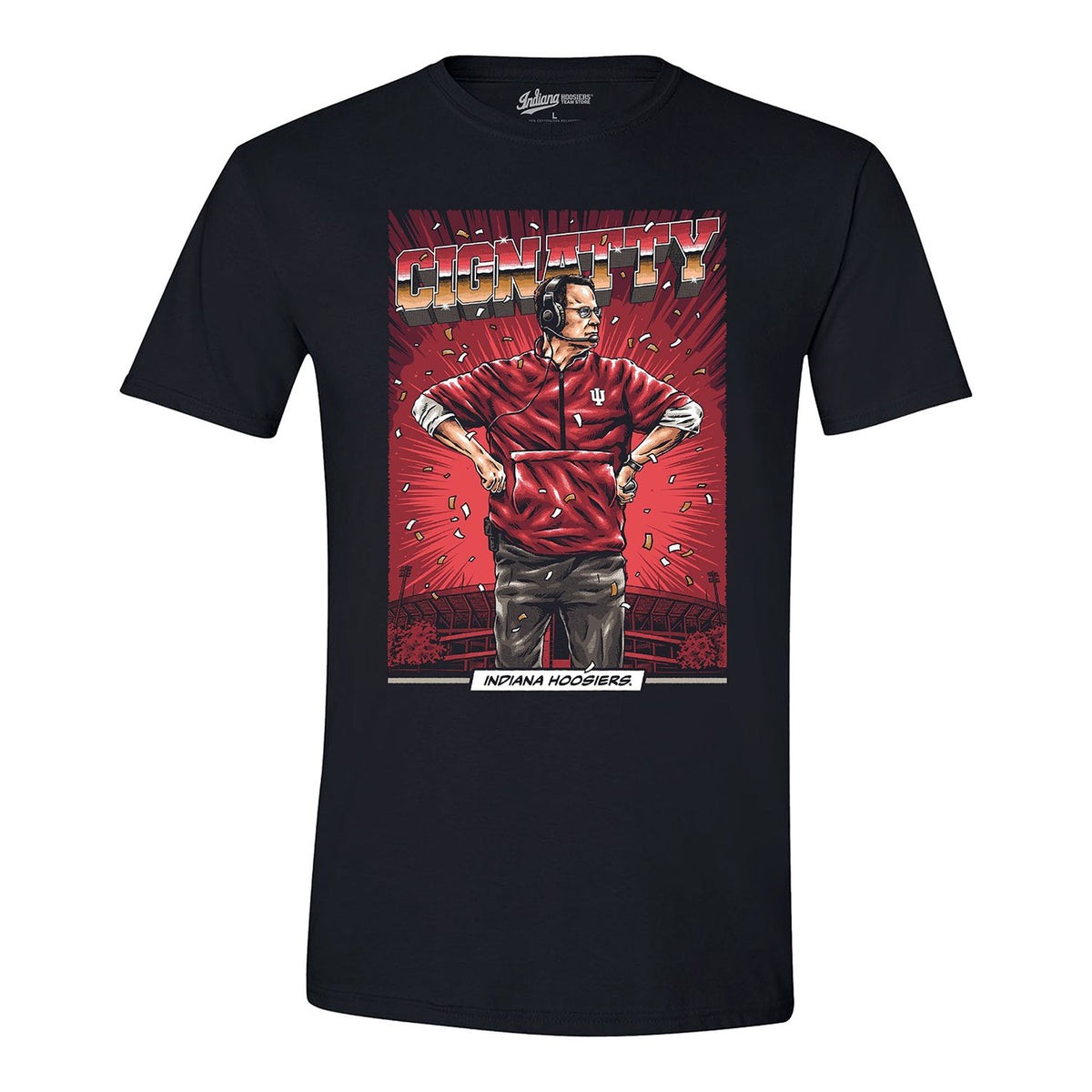 Indiana Hoosiers Football Coach CIGNATTY T-Shirt