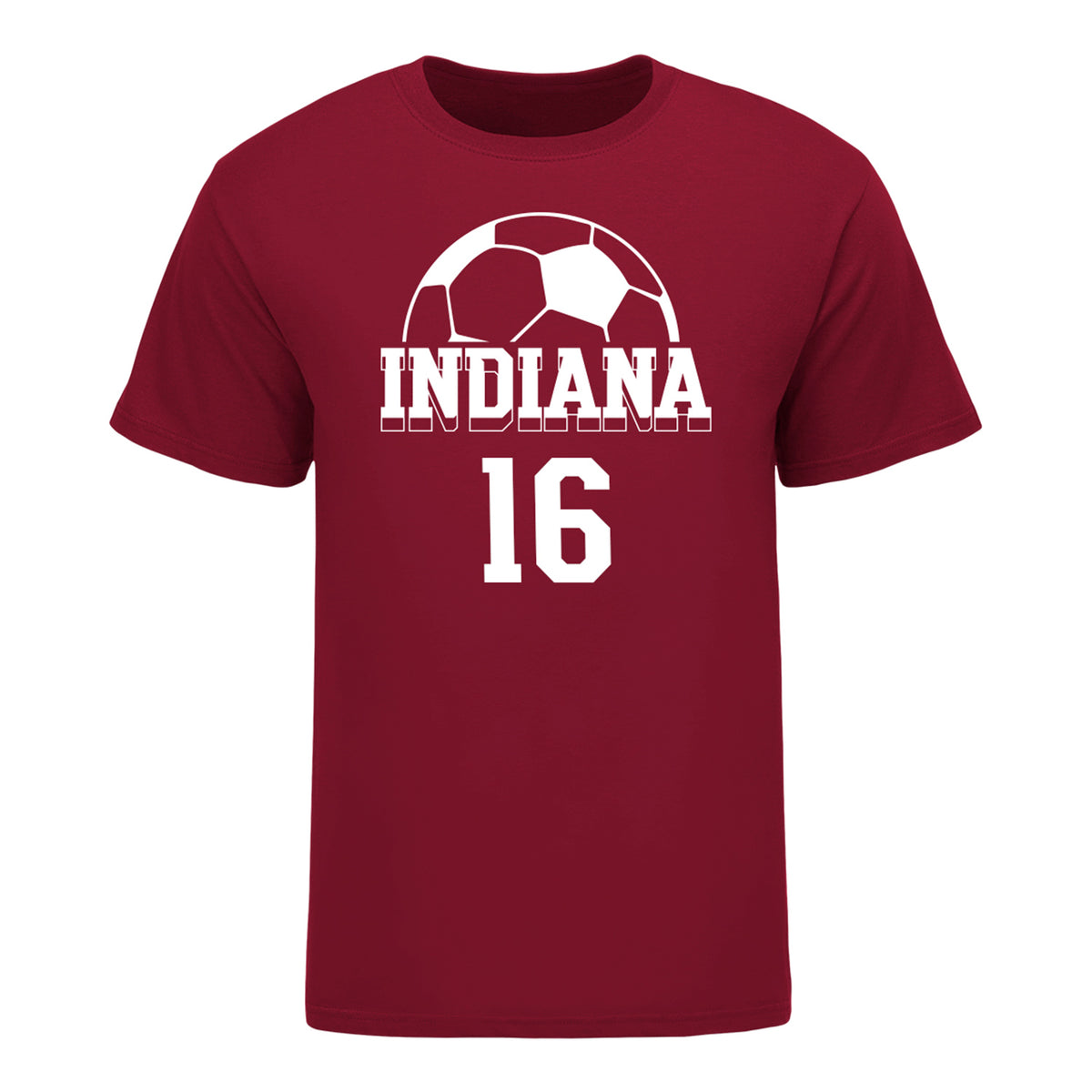 Indiana Hoosiers Men's Soccer Student Athlete #16 Charles Heuer T-Shirt