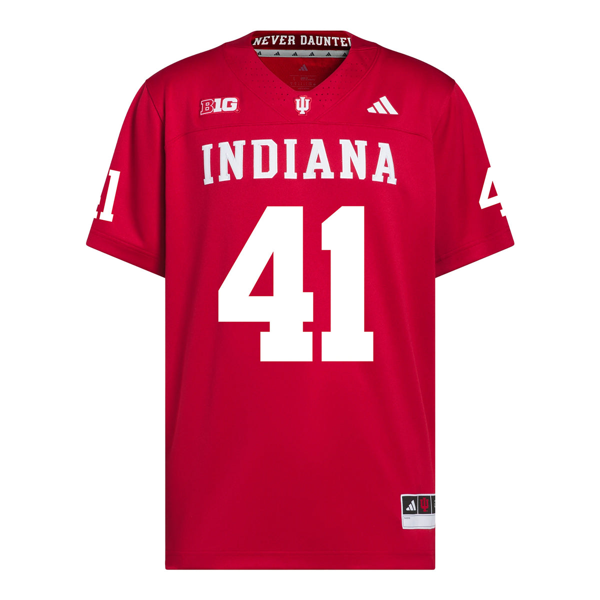 Indiana Hoosiers Adidas Football Student Athlete #41 Keishaun Calhoun Premier Football Jersey