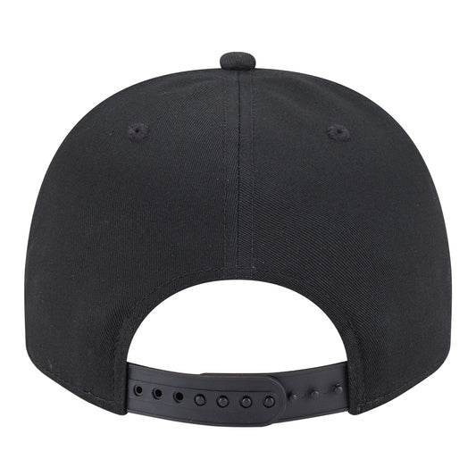 Indiana Hoosiers New Era 950 Black Chainstitch Hat - Back View