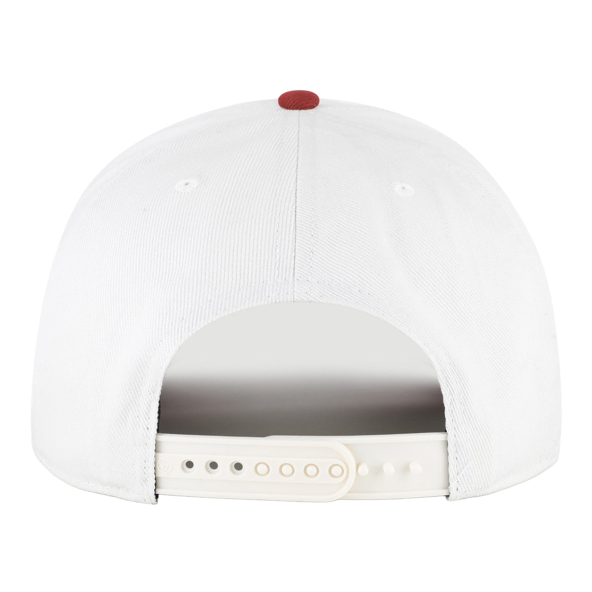 Indiana Hoosiers '47 Brand Enfield Hitch RF Hat – White/Red - Back View