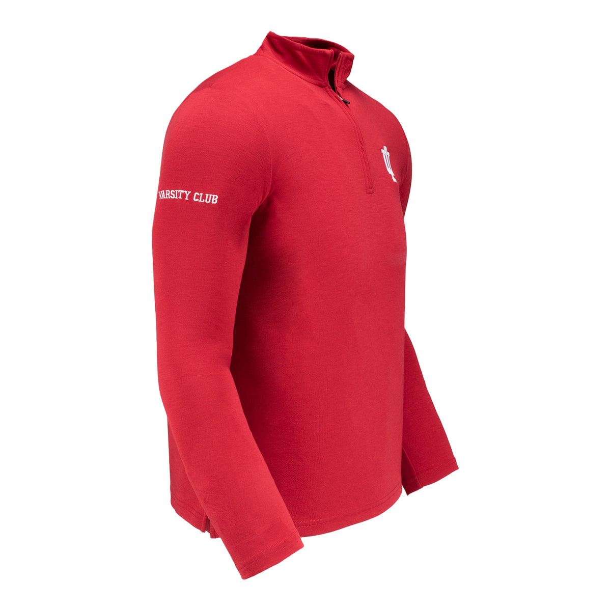 Indiana University Varsity Club Red Quarter Zip Pullover