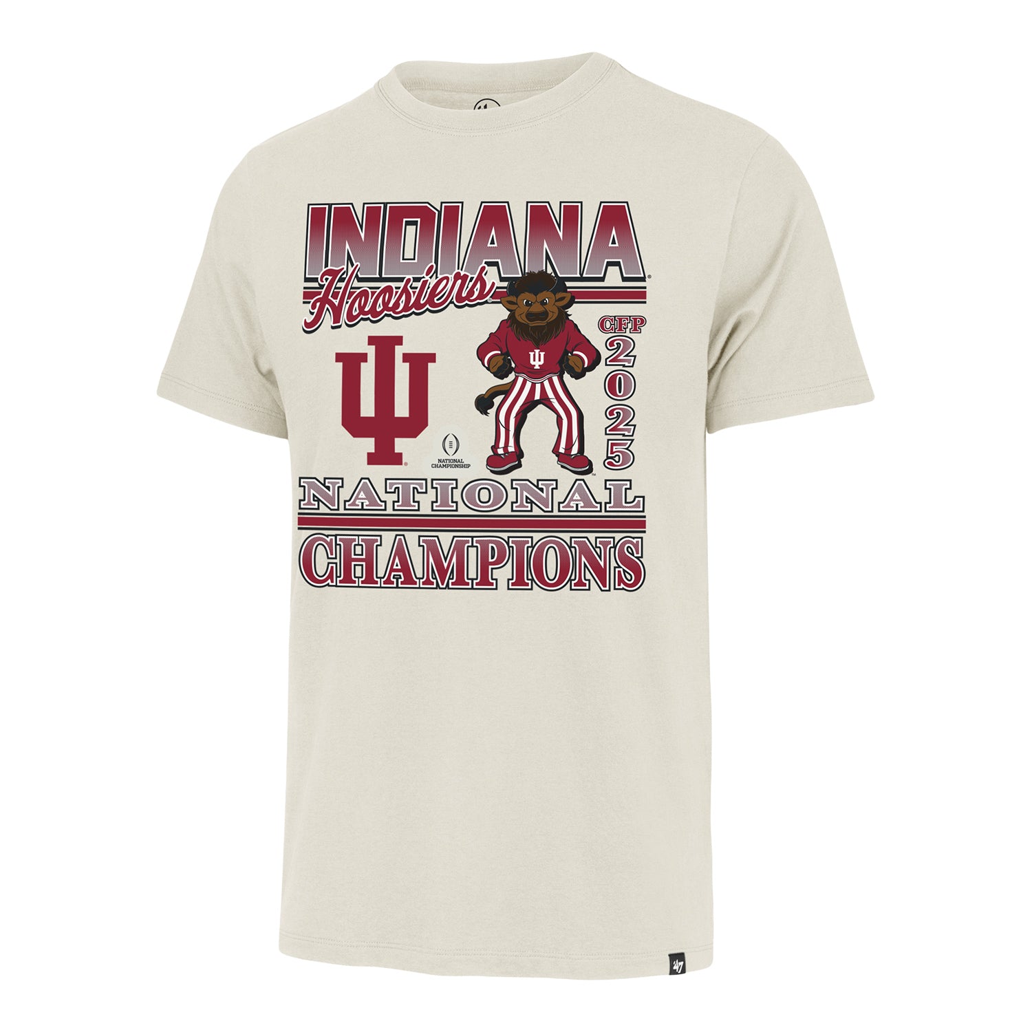 indiana university gear Indiana Hoosiers 47 Brand 2025 National Champs T-Shirt