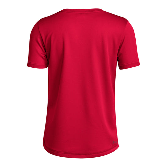 Indiana Hoosiers Youth Adidas Bold Print Crimson T-Shirt - Back View