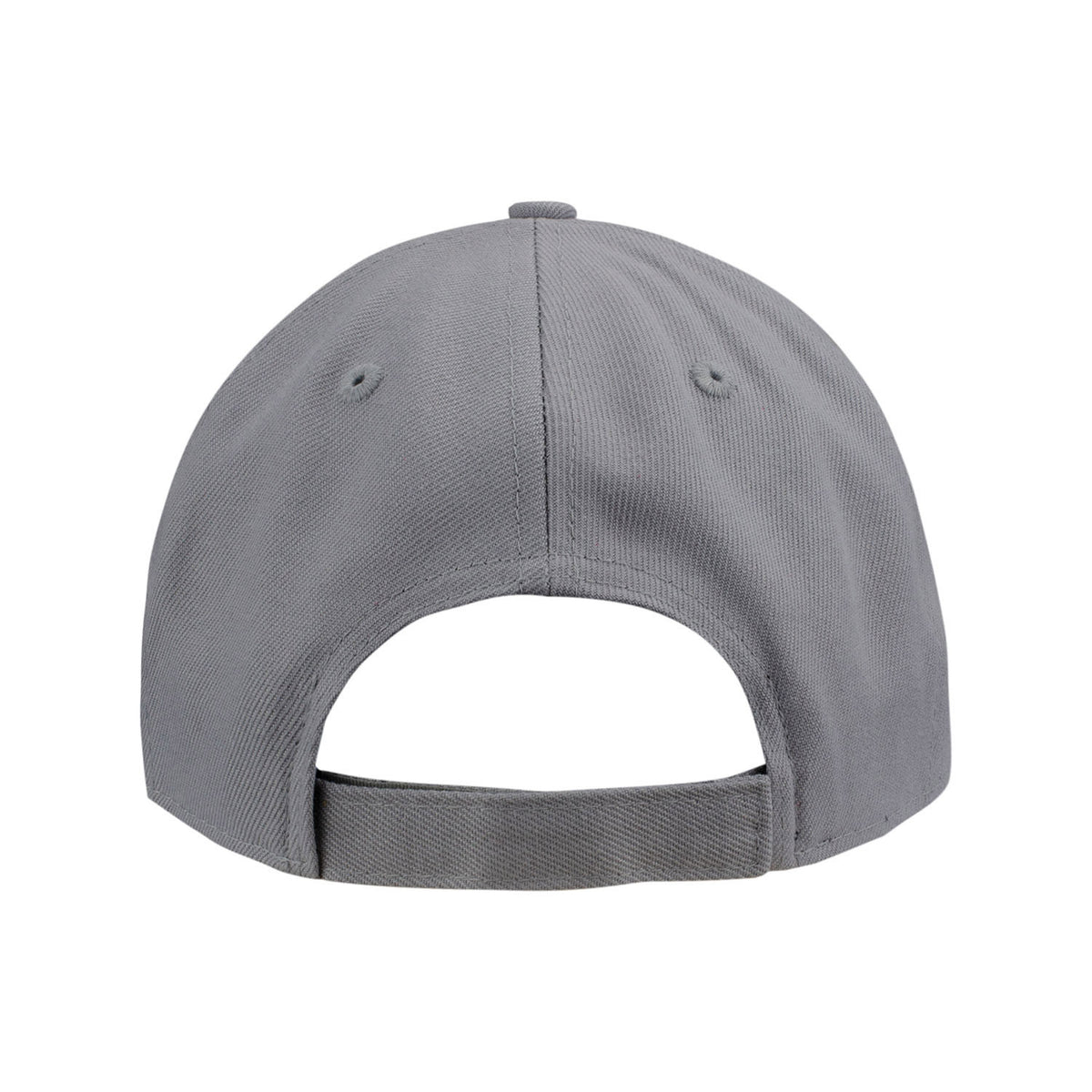 Indiana Hoosiers Basketball Court Logo Grey Adjustable Hat - Back View