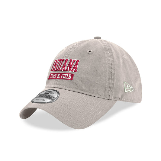 Indiana Hoosiers Track & Field Stone Adjustable Hat - Front/Side View