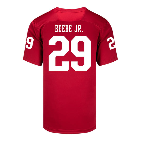 Indiana Hoosiers Adidas Football Student Athlete #29 Lee Beebe Jr. Premier Football Jersey