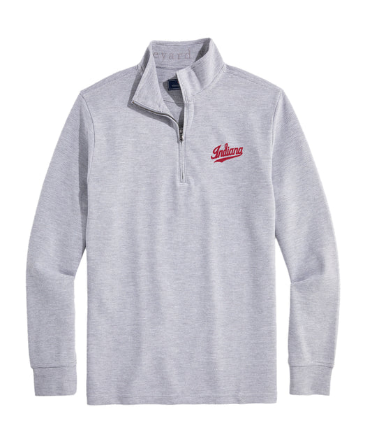 Indiana Hoosiers Vineyard Vines Saltwater Quarter-Zip