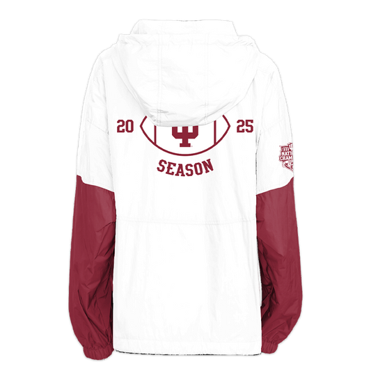Indiana Hoosiers 2025 National Champions Retro 1/4 Zip Pullover