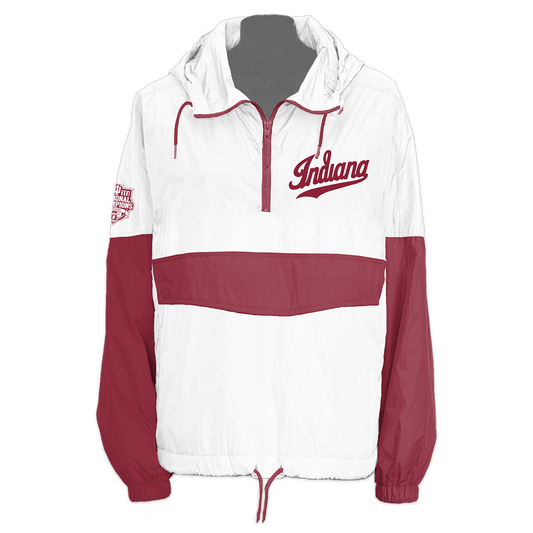 Indiana Hoosiers 2025 National Champions Retro 1/4 Zip Pullover