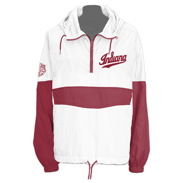 Indiana Hoosiers 2025 National Champions Retro 1/4 Zip Pullover