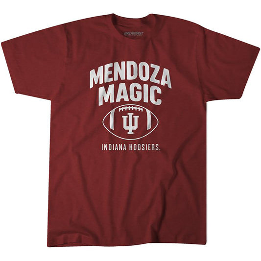Indiana Hoosiers Football Breaking T Student Athlete Mendoza Magic T-Shirt