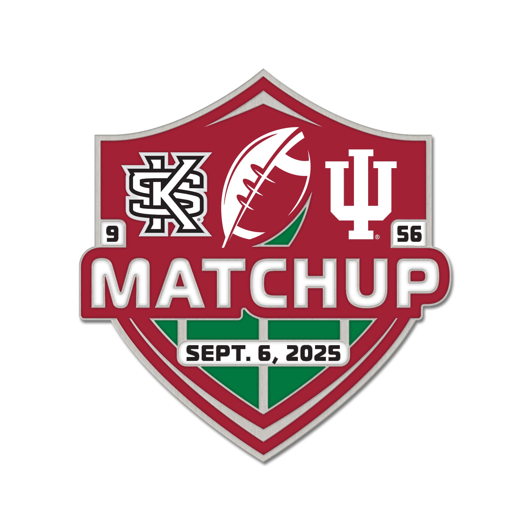 Indiana Hoosiers 2025 Undefeated Football Season Hat Pin Box Set