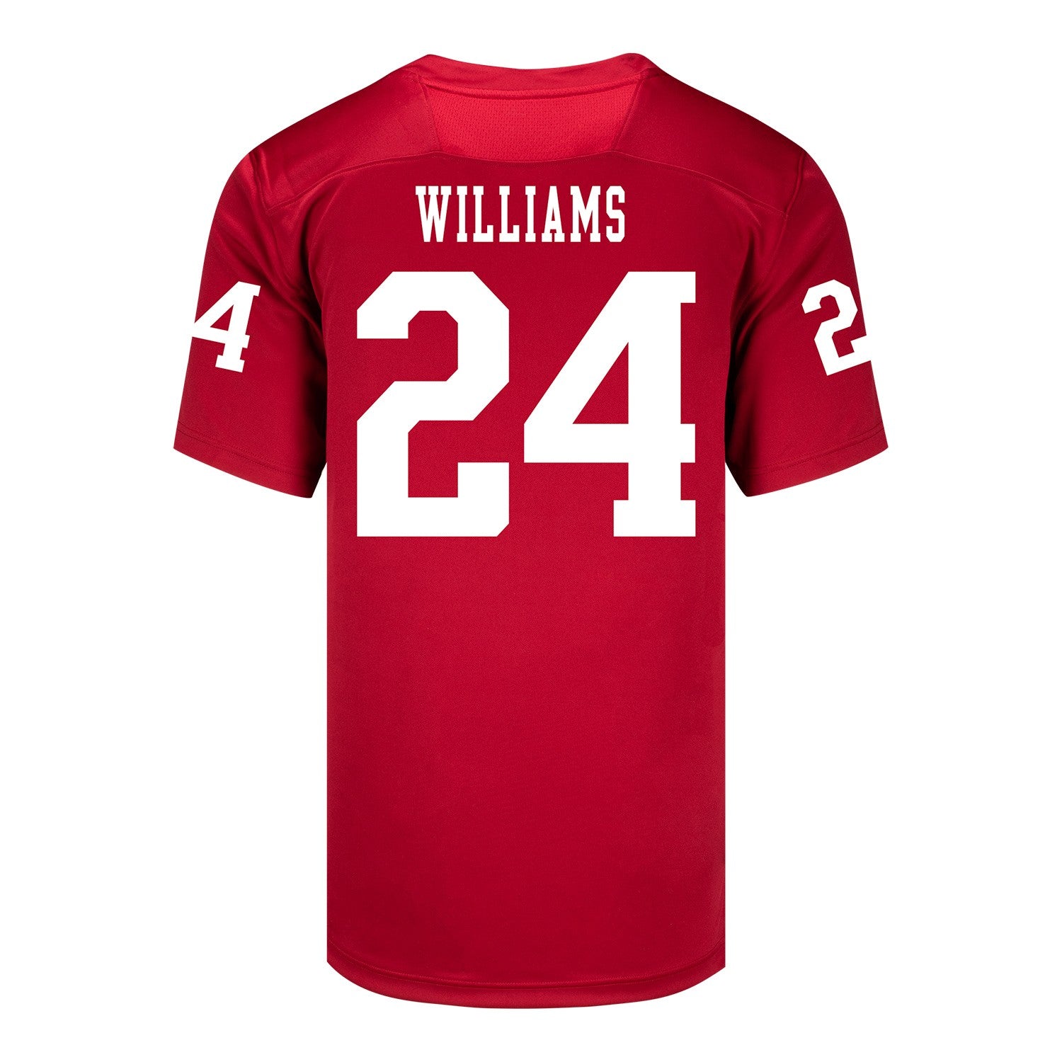 Indiana Hoosiers Adidas Football Student Athlete #24 Ja'Dyn Williams Premier Football Jersey