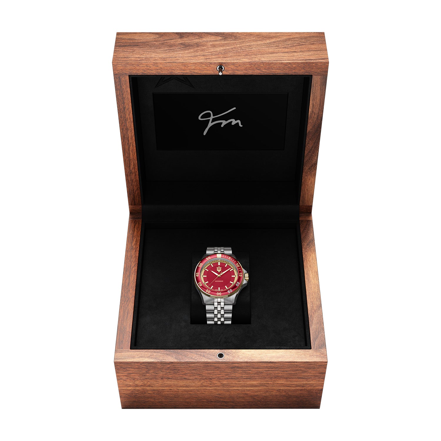 Indiana Hoosiers Axia Time Heisman Argos Watch - Mendoza Auotgraphed Box Set Edition