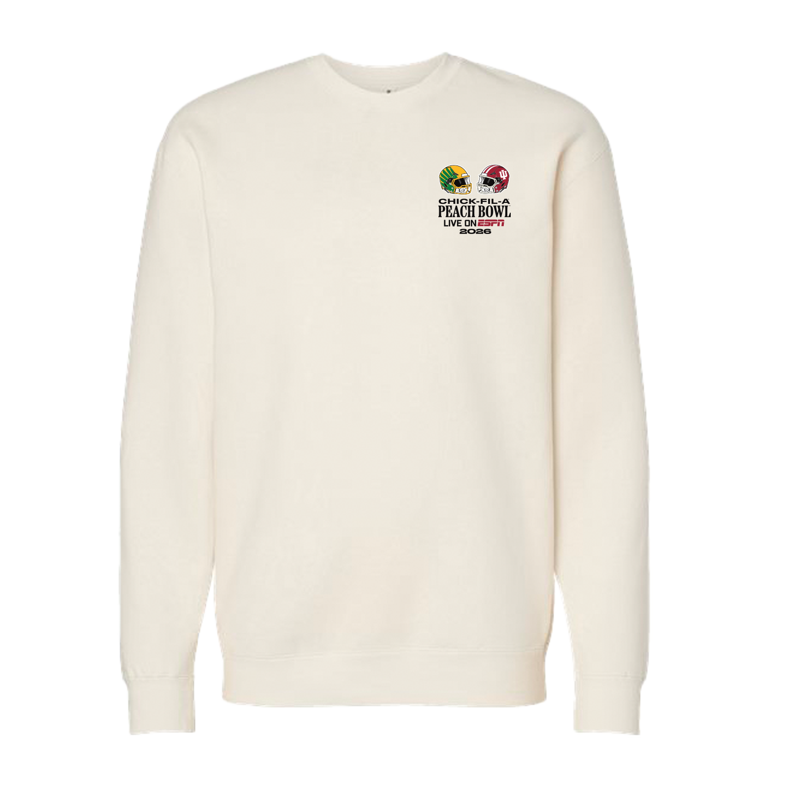 Indiana Hoosiers Peach Bowl Stadium Match Up Crewneck