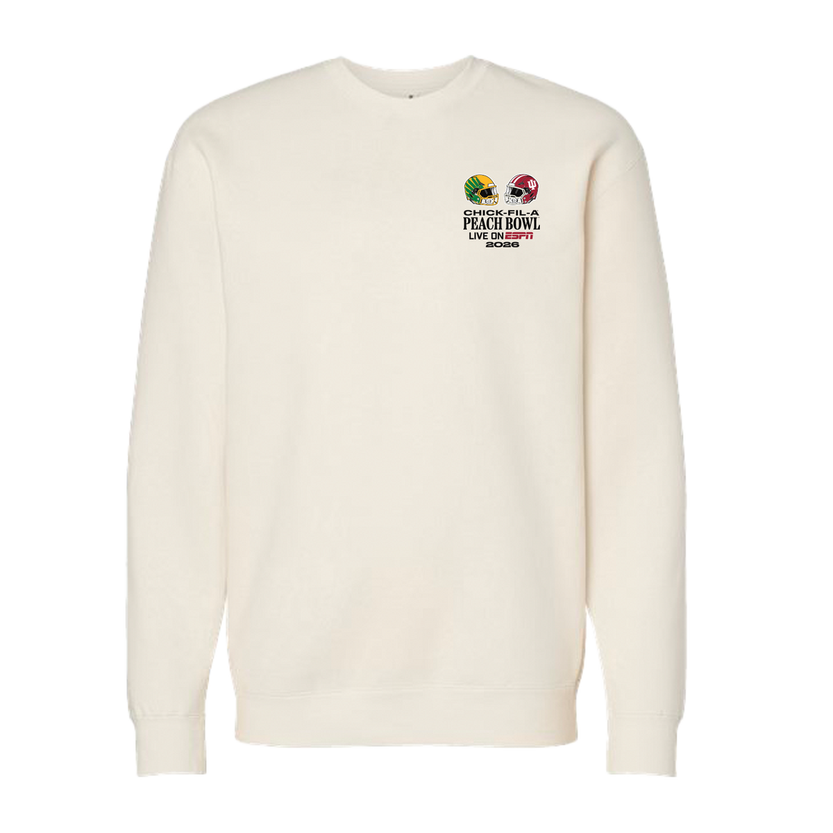 Indiana Hoosiers Peach Bowl Stadium Match Up Crewneck