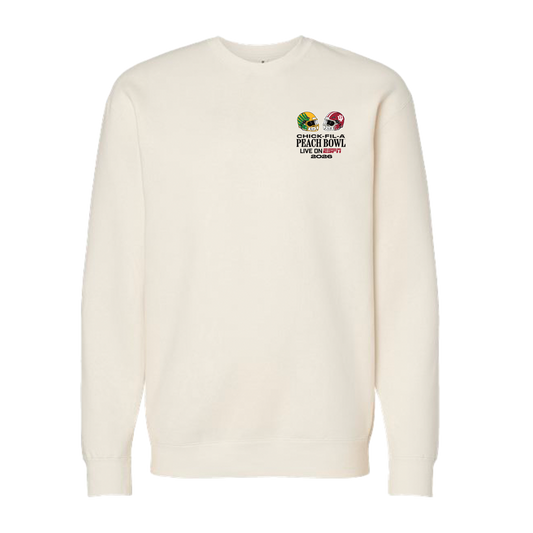 Indiana Hoosiers Peach Bowl Stadium Match Up Crewneck