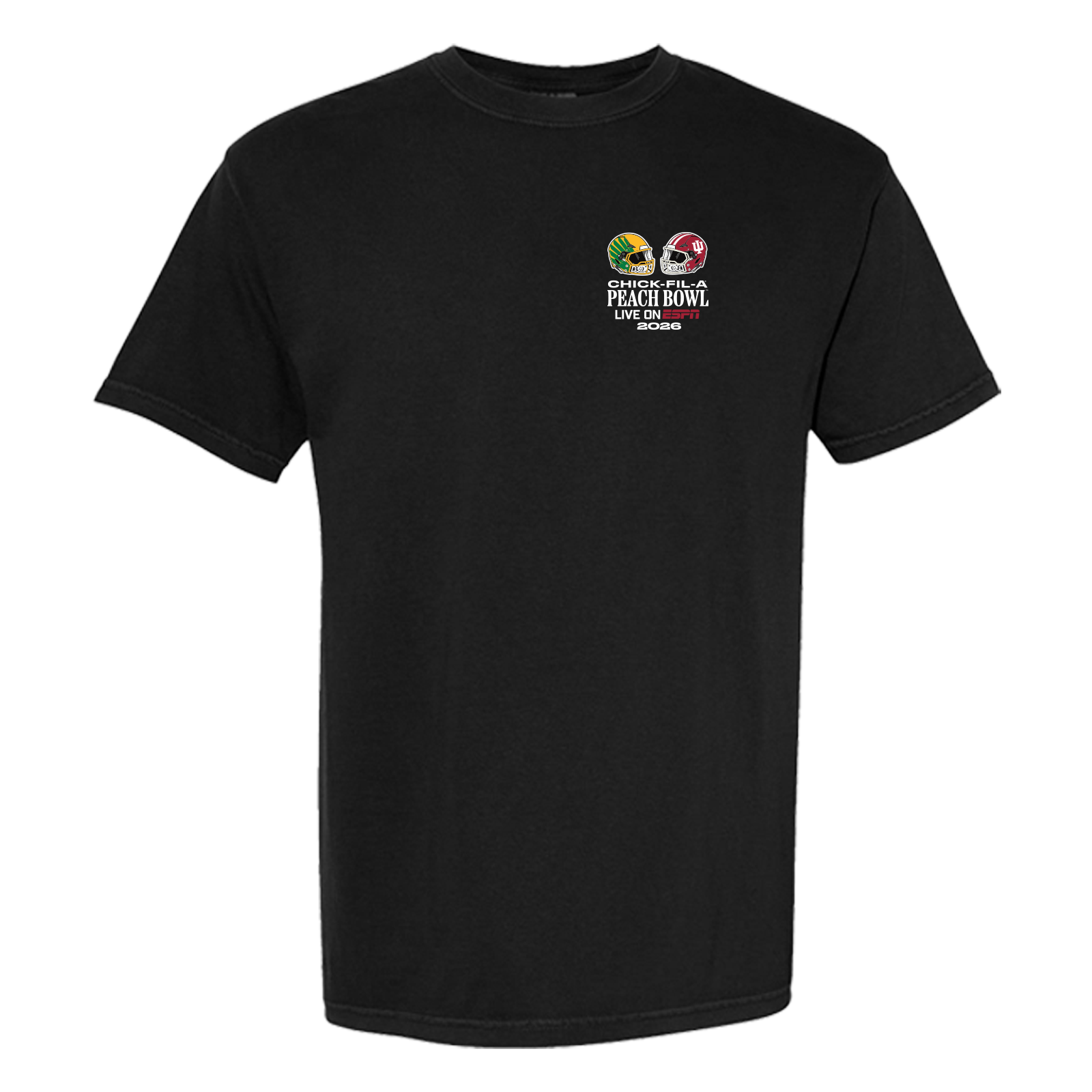 Indiana Hoosiers Peach Bowl Stadium Match Up T-Shirt