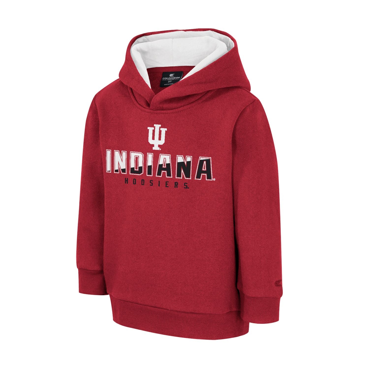 Toddler Indiana Hoosiers Lead Guitarist Crimson Hood - Front View
