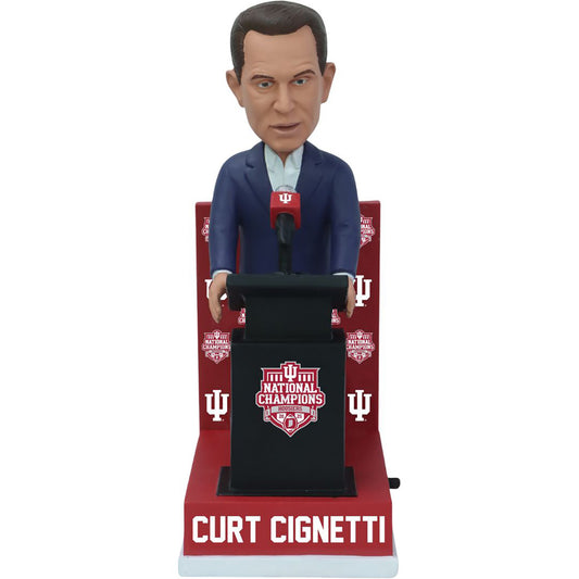Curt Cignetti "Google Me" Talking 2025 CFP National Championship Edition Bobblehead