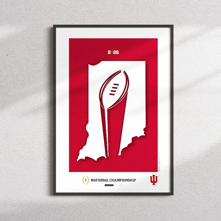 College Football Champions 2025 Art Print