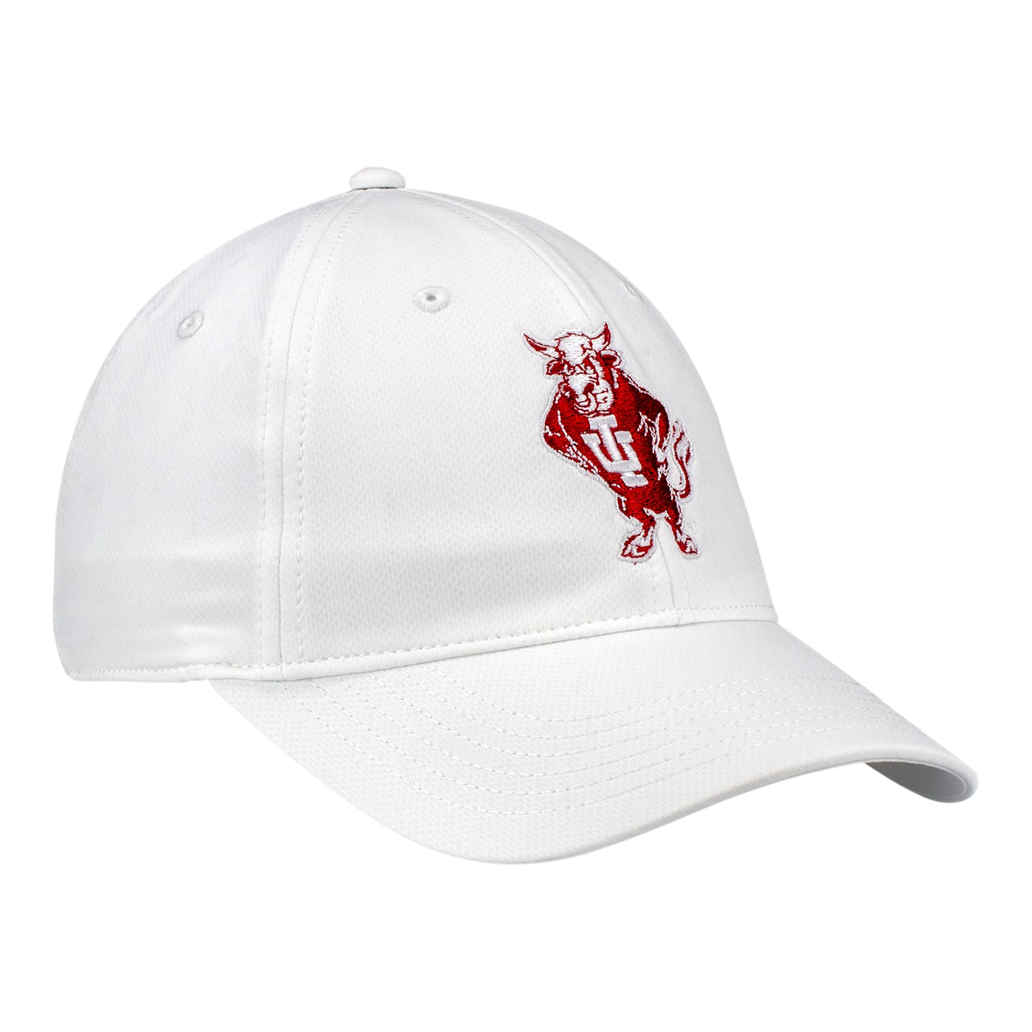 Indiana University Varsity Club White Vault Bison Hat