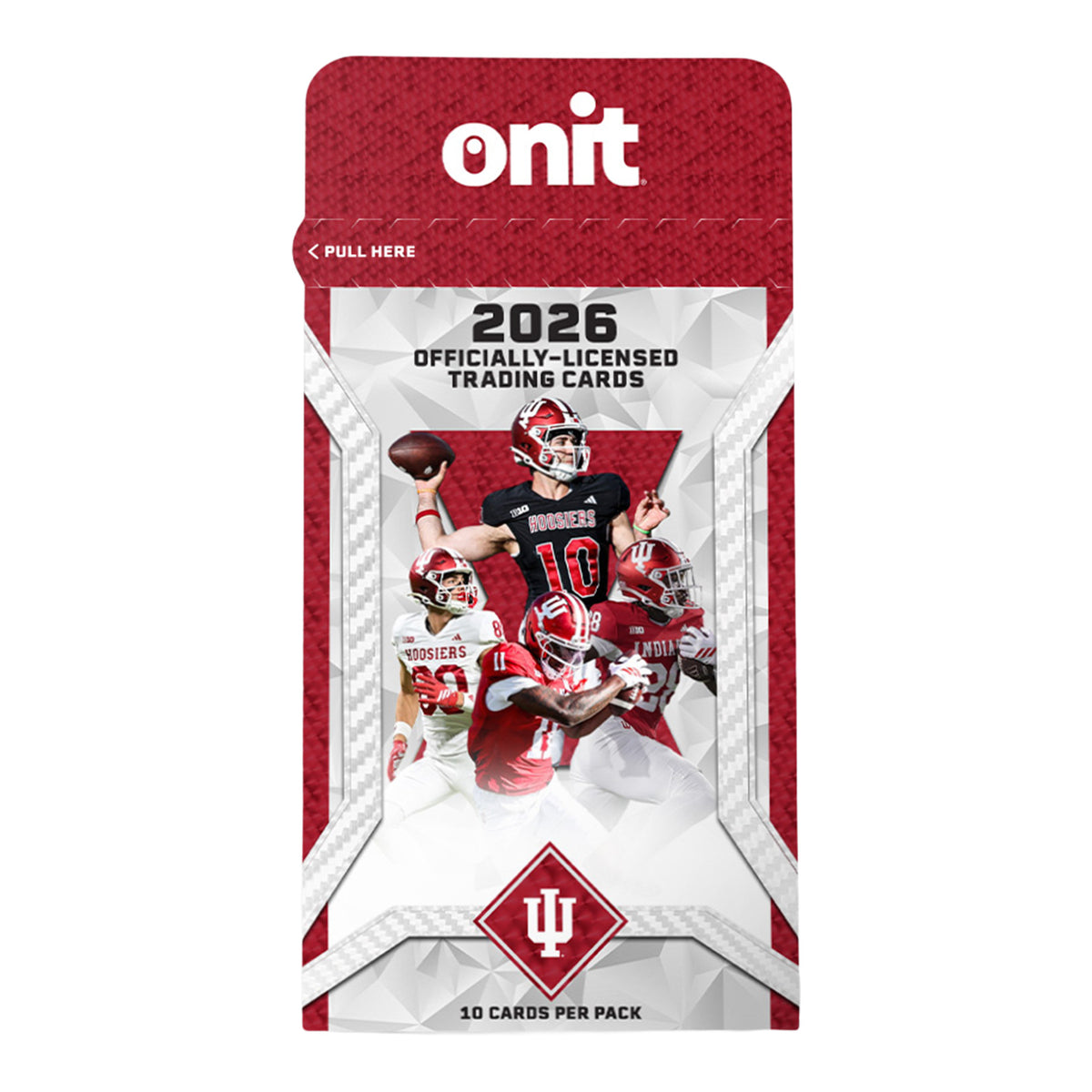 ONIT Indiana Hoosiers Football 2026 NIL Trading Card Single Pack