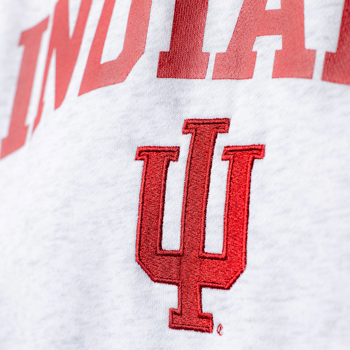 Indiana Hoosiers #80 Charlie Becker Established & Co. Ladies Hoodie