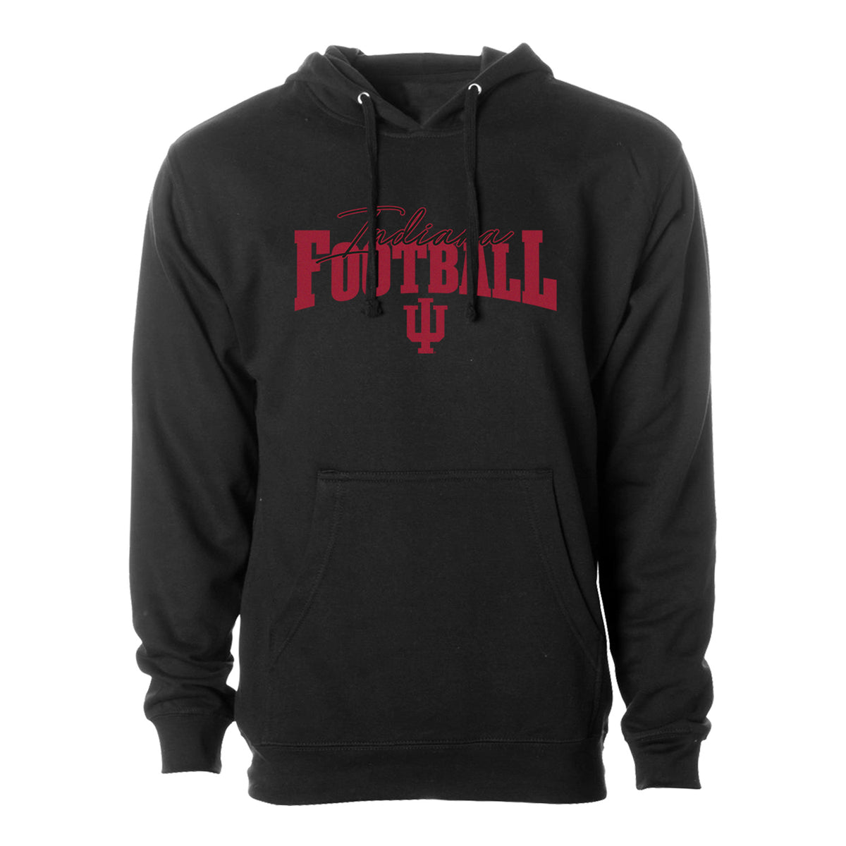 Indiana Hoosiers  Football Student Athlete #80 Charlie Becker Shadow Hoodie