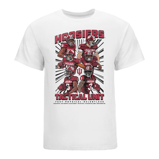 Indiana Hoosiers NIL "Hoosier Tactical Unit" T-Shirt