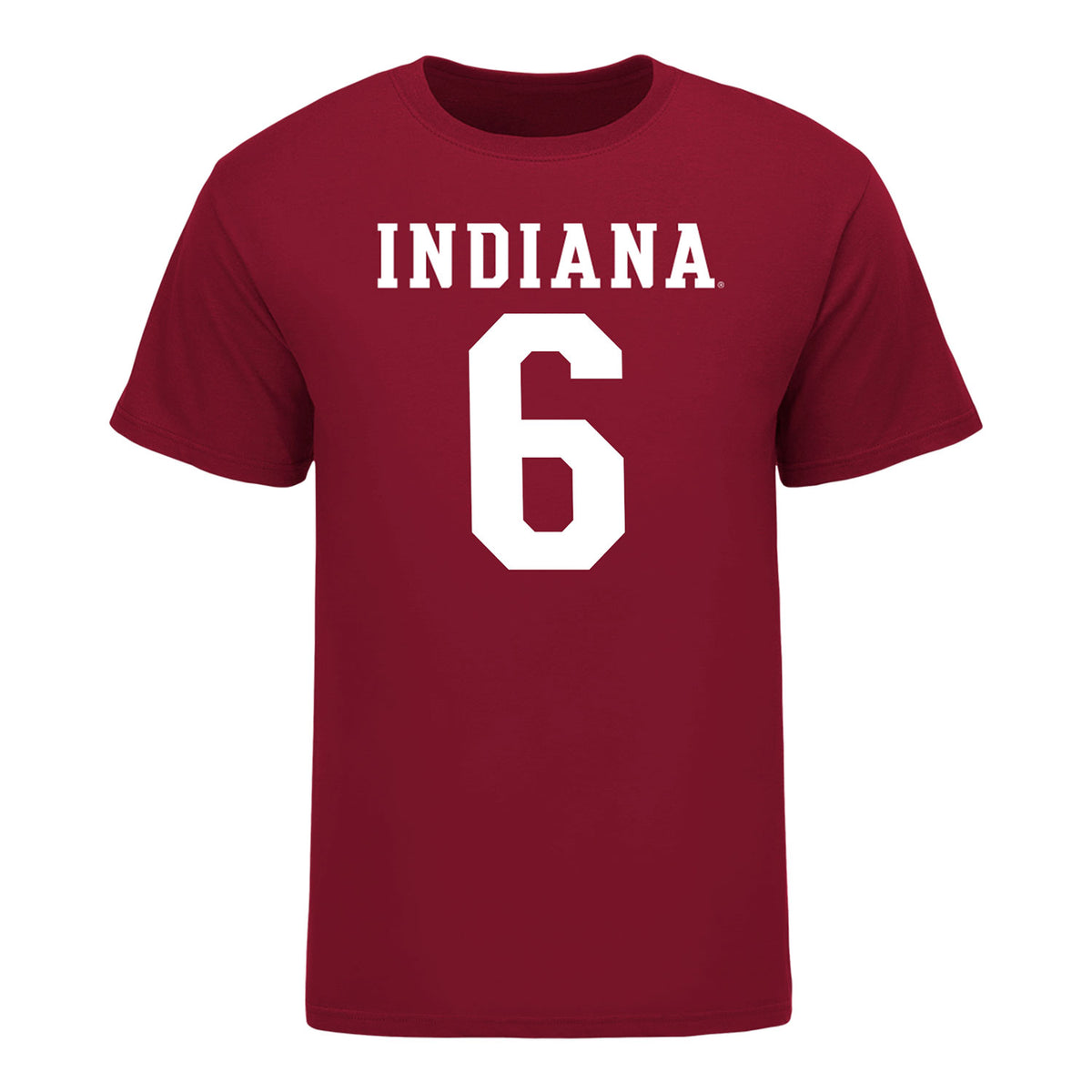 Indiana Hoosiers #6 Mikail Kamara Student Athlete Football T-Shirt