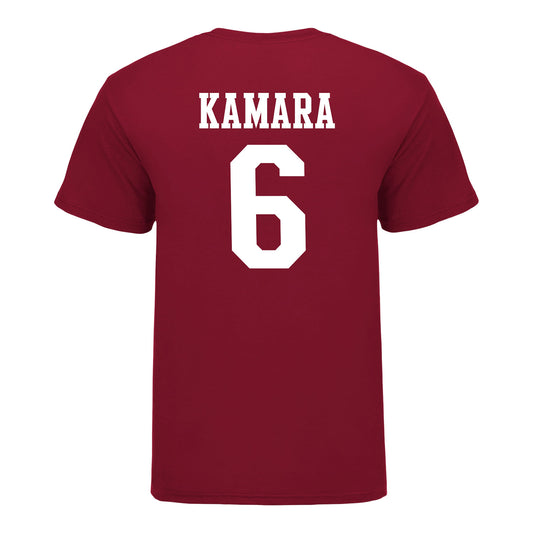 Indiana Hoosiers #6 Mikail Kamara Student Athlete Football T-Shirt