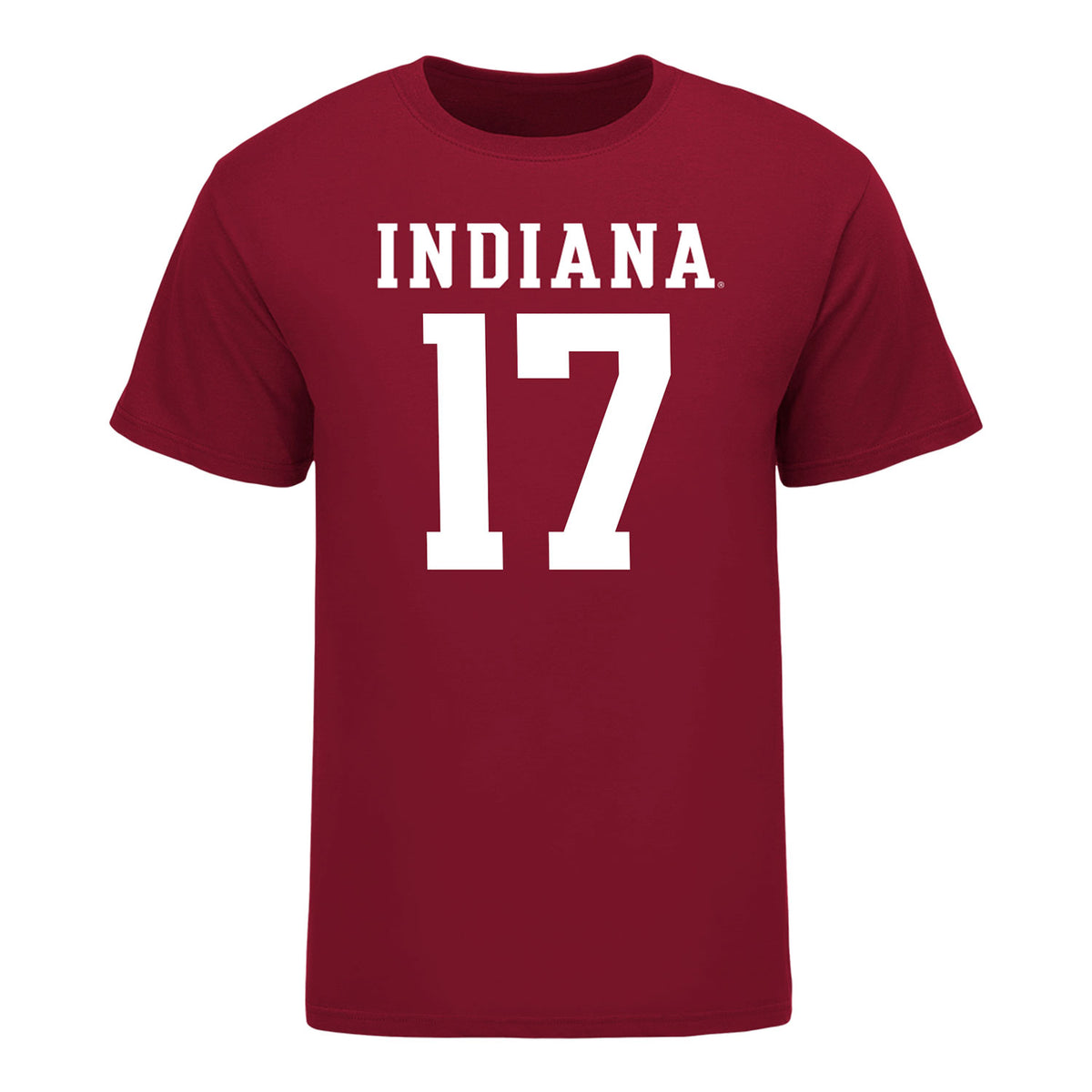 Indiana Hoosiers #17 Jackson Wasserstrom Student Athlete Football T-Shirt