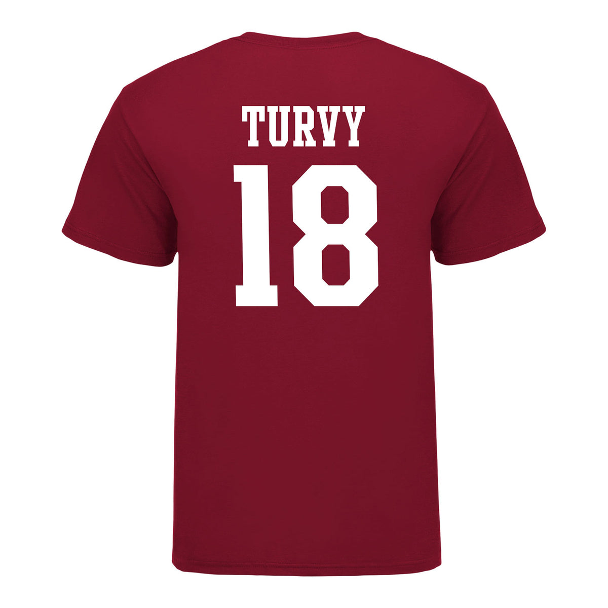 Indiana Hoosiers #18 Andrew Turvy Student Athlete Football T-Shirt