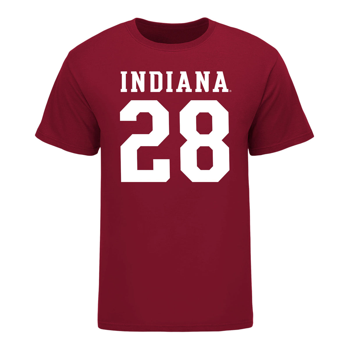 Indiana Hoosiers #28 Khobie Martin Student Athlete Football T-Shirt