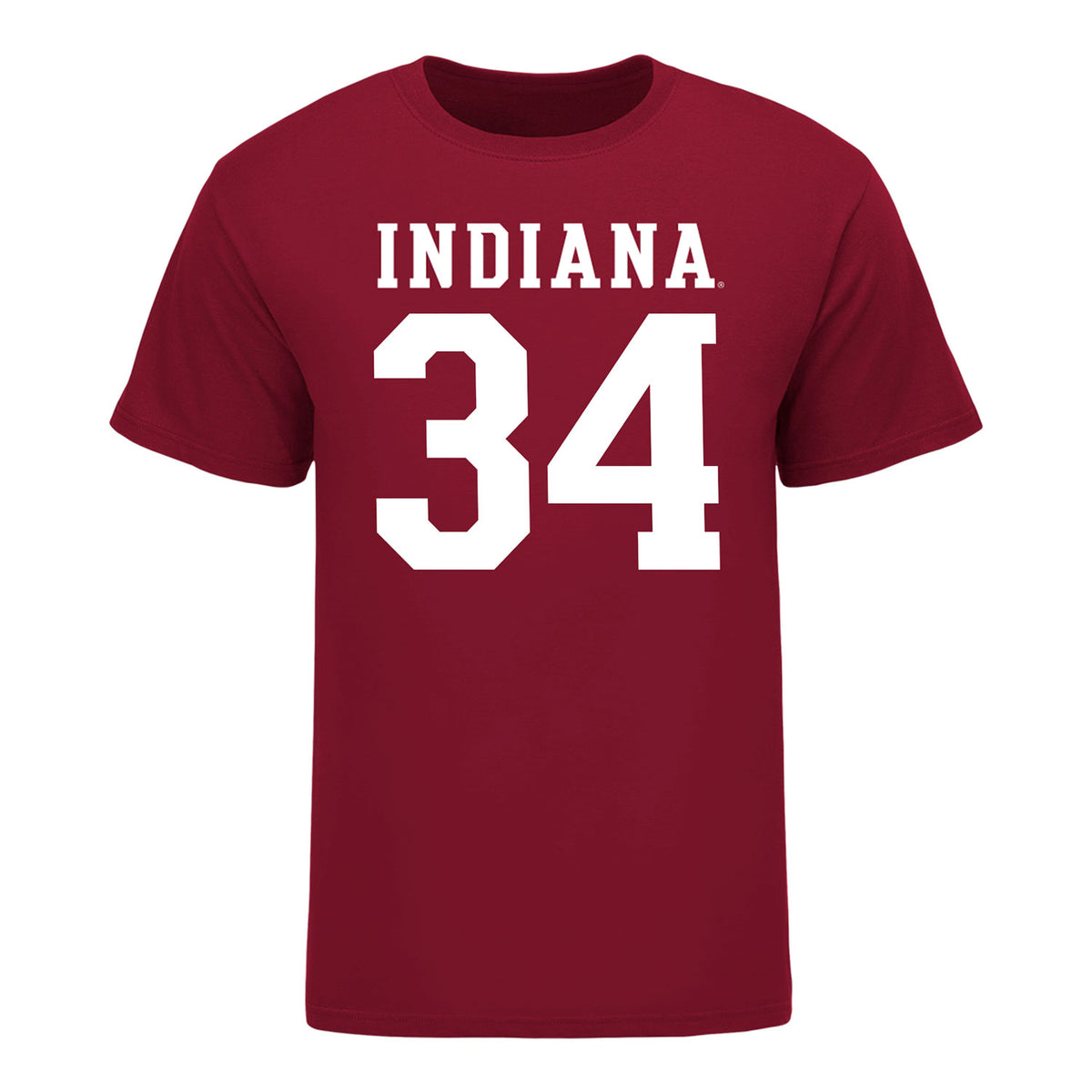 Indiana Hoosiers #34 Jeff Utzinger Student Athlete Football T-Shirt