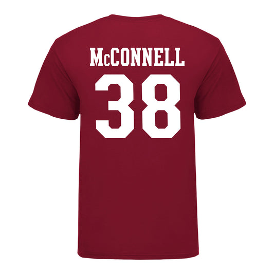 Indiana Hoosiers #38 Kaden McConnell Student Athlete Football T-Shirt
