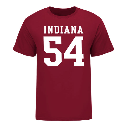 Indiana Hoosiers #54 Jack Greer Student Athlete Football T-Shirt
