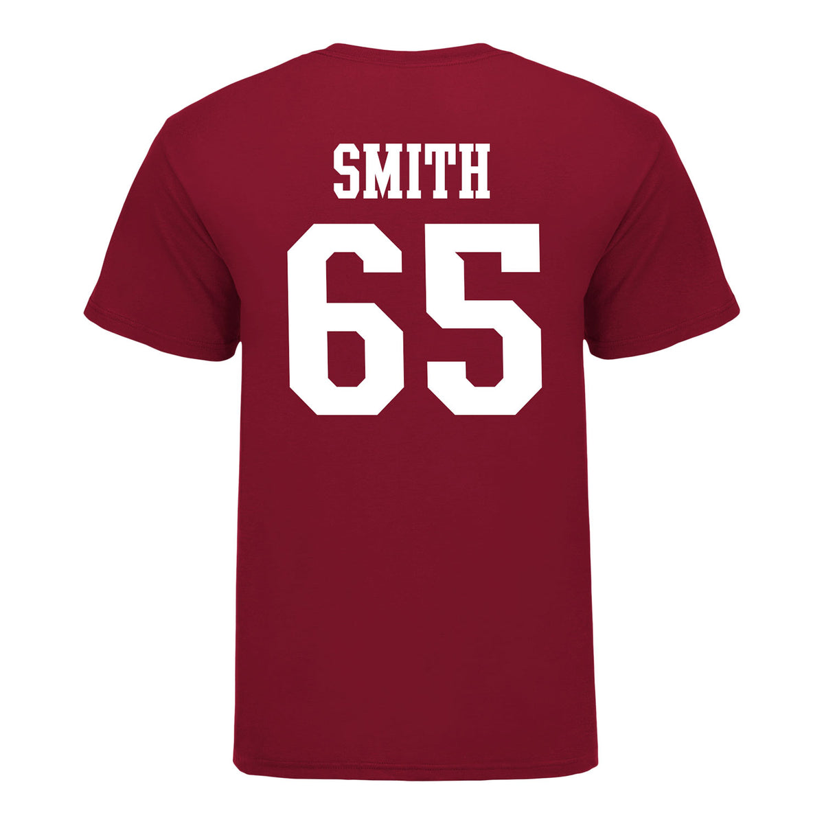 Indiana Hoosiers #65 Carter Smith Student Athlete Football T-Shirt