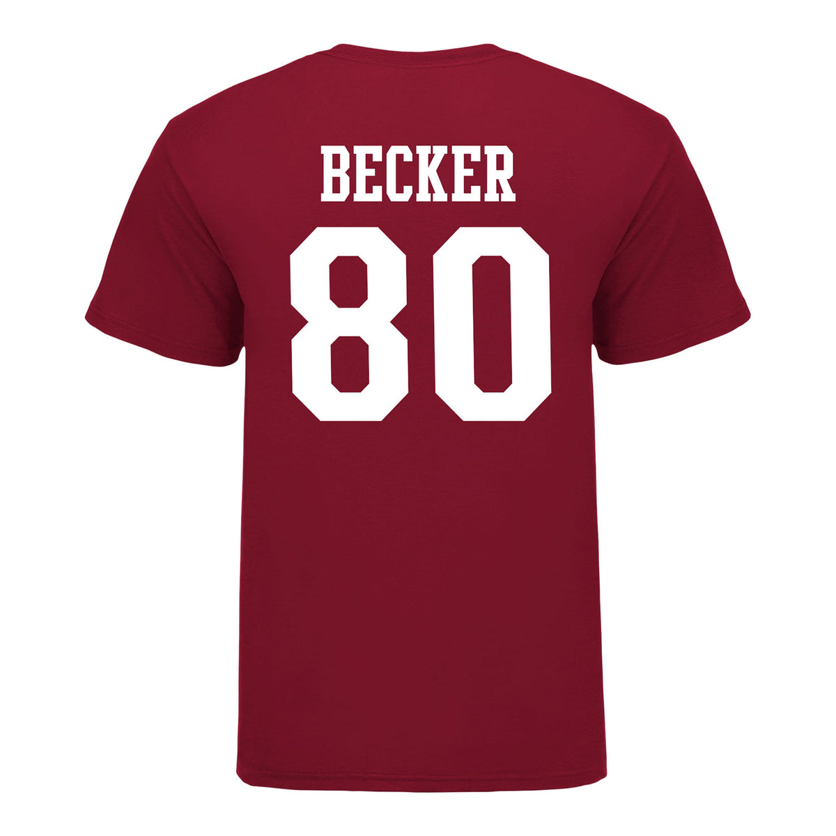 Indiana Hoosiers #80 Charlie Becker Student Athlete Football T-Shirt
