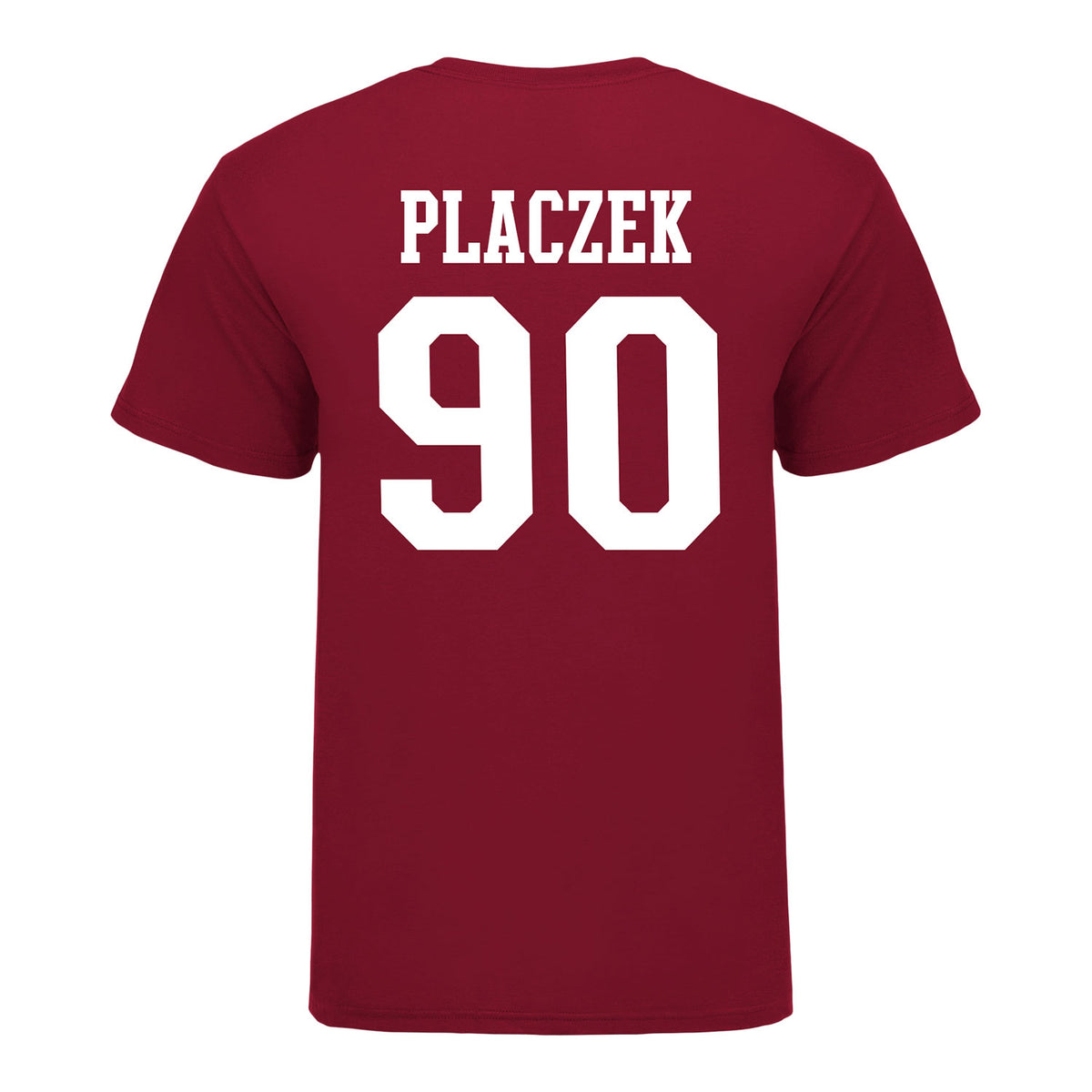 Indiana Hoosiers #90 Joshua Placzek Student Athlete Football T-Shirt