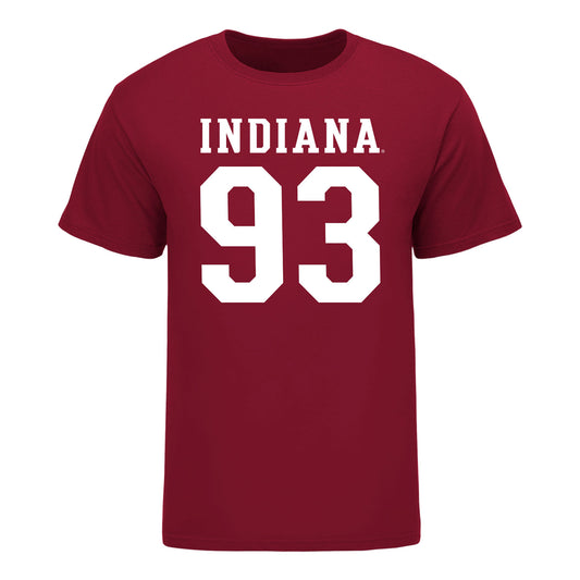 Indiana Hoosiers #93 Quinn Warren Student Athlete Football T-Shirt