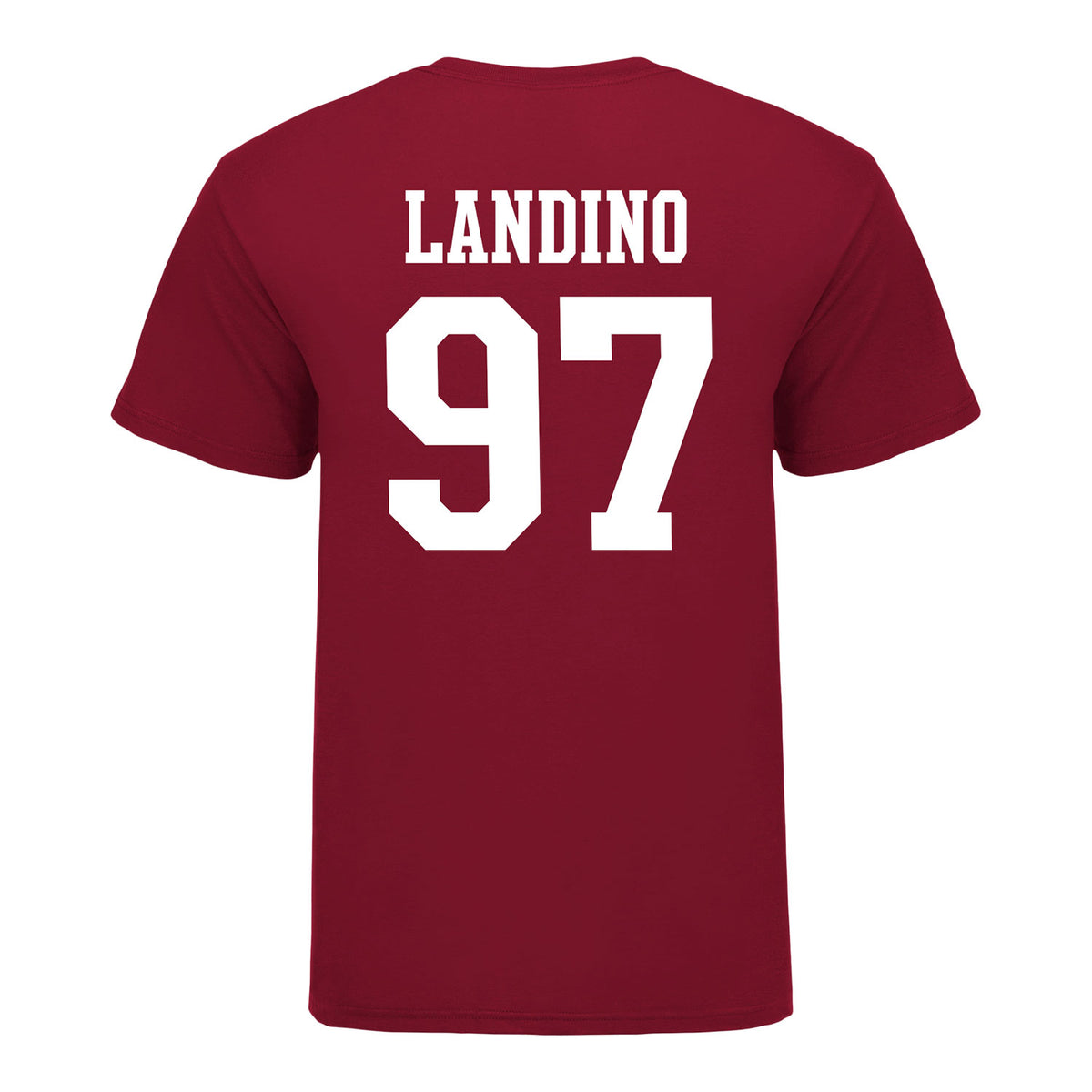 Indiana Hoosiers #97 Mario Landino Student Athlete Football T-Shirt