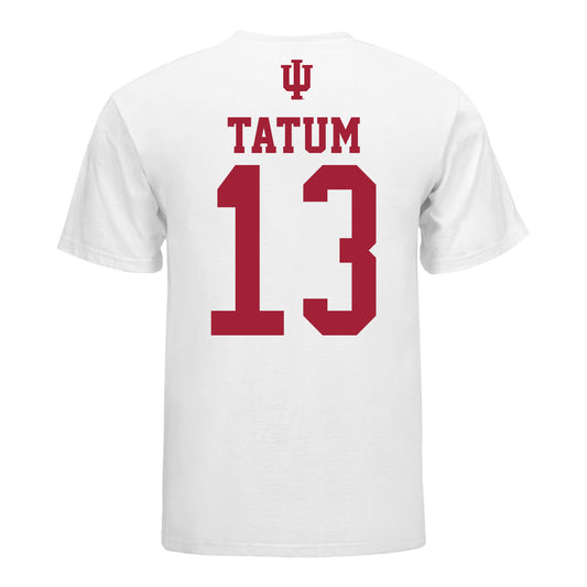 Indiana Hoosiers Women's Volleyball Student Athlete T-Shirt #13 Avry Tatum - Back View